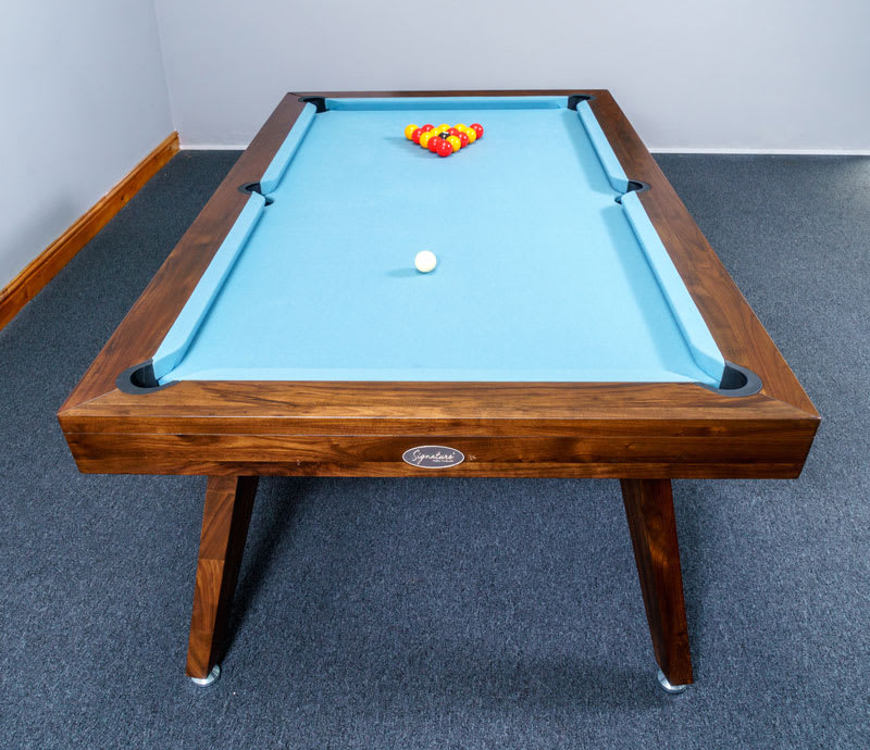 Signature Sexton Walnut Pool Dining Table 7ft Free Delivery